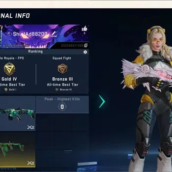 Blood Strike Accounts Others ASIA | 1 Eternal Gun: Kala-Requiem Lv,2|1 ULTRA Gun: AR97-Bit Strike|1 ULTRA Striker: Nacho-Bit