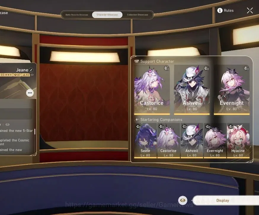 Honkai Star Rail Accounts Asia|TL 67|4,9k SJ|10 Limited|[Castorice,Hyacine]+ image 2