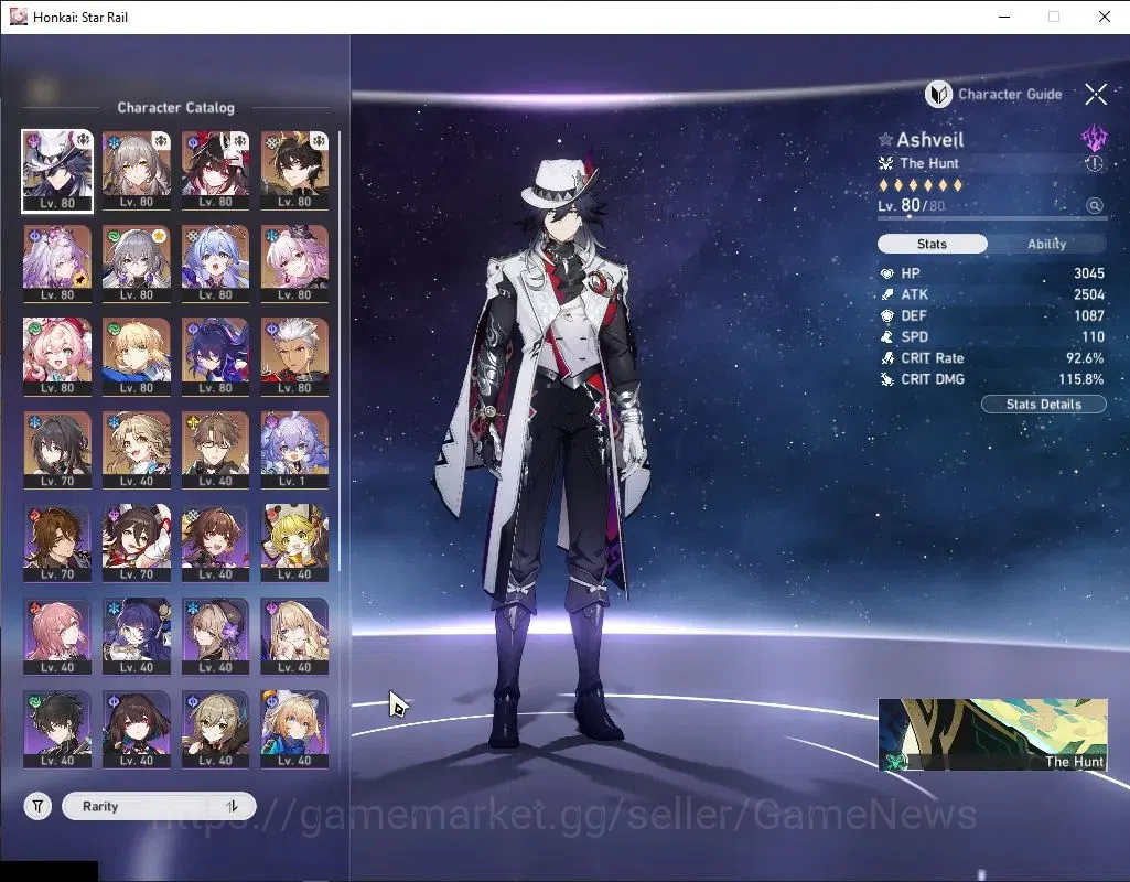 Honkai Star Rail Accounts Asia|TL 67|4,9k SJ|10 Limited|[Castorice,Hyacine]+ image 5