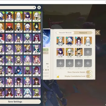 Genshin Impact Accounts Mid Game Asia|AR 56|7 Limited + 4 (*5 Weapon)|Furina