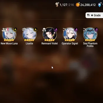 Epic Seven Accounts High-End Global UnVerif|New Era|7 ML(Lisette,Zio,NM Luna,SP Politis Etc)+Mei Lin,Estelle,Setsuka