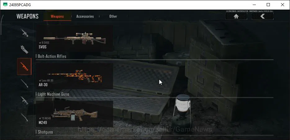 Arena Breakout Accounts MOBILE Lv30|SV 14M|CV 9M| AK12 GM, AKS-74U QS, SVD image 5