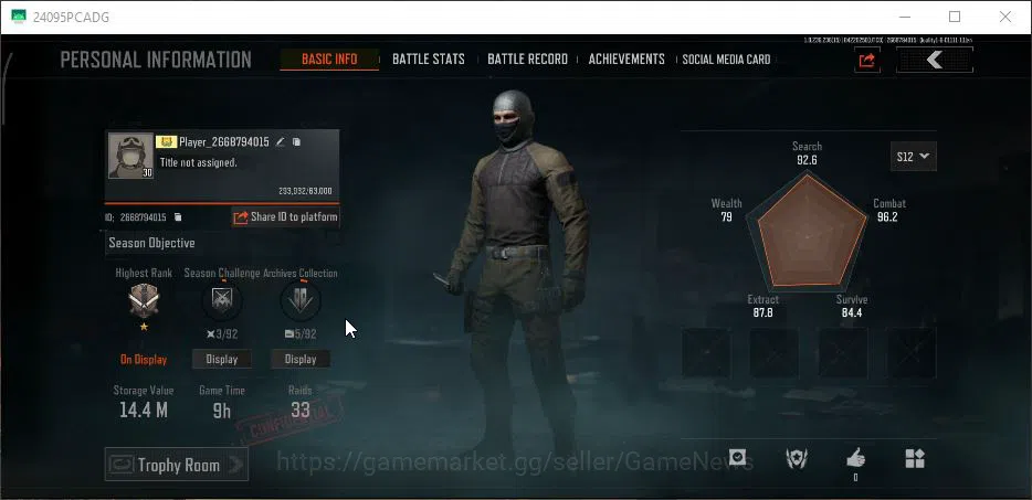Arena Breakout Accounts MOBILE Lv30|SV 14M|CV 9M| AK12 GM, AKS-74U QS, SVD image 9