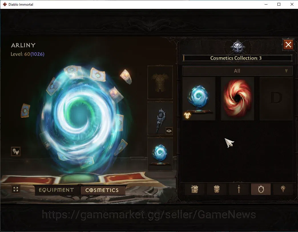 Diablo Immortal Accounts Mid-Tier SEA - Anu|Lv60(1026)|Druid|42K CR|Reso 740||Paragon Maledictor|Inferno IV|Hell Lv 8