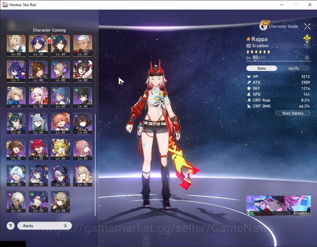 Honkai Star Rail Accounts Asia|TL 70|Free ZZZ+GI|Rappa Prem Team|18 Limited[ image 6