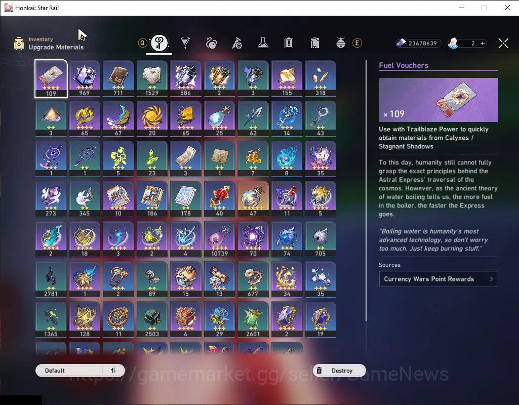 Honkai Star Rail Accounts Asia|TL 70|Free ZZZ+GI|Rappa Prem Team|18 Limited[ image 8