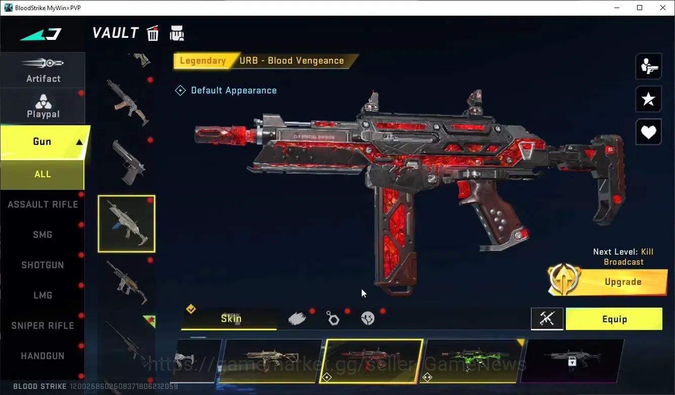 Blood Strike Accounts ASIA|1 ETERNAL Striker[ZERO-Odashadow]|2 ULTRA Str image 17