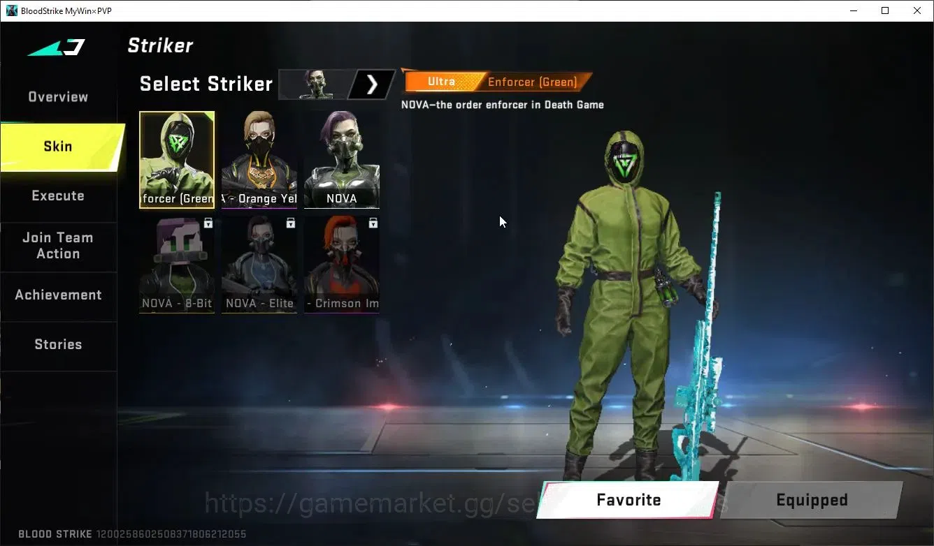 Blood Strike Accounts ASIA|1 ETERNAL Striker[ZERO-Odashadow]|2 ULTRA Str image 5