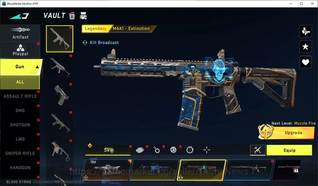 Blood Strike Accounts ASIA|1 ETERNAL Striker[ZERO-Odashadow]|2 ULTRA Str image 7