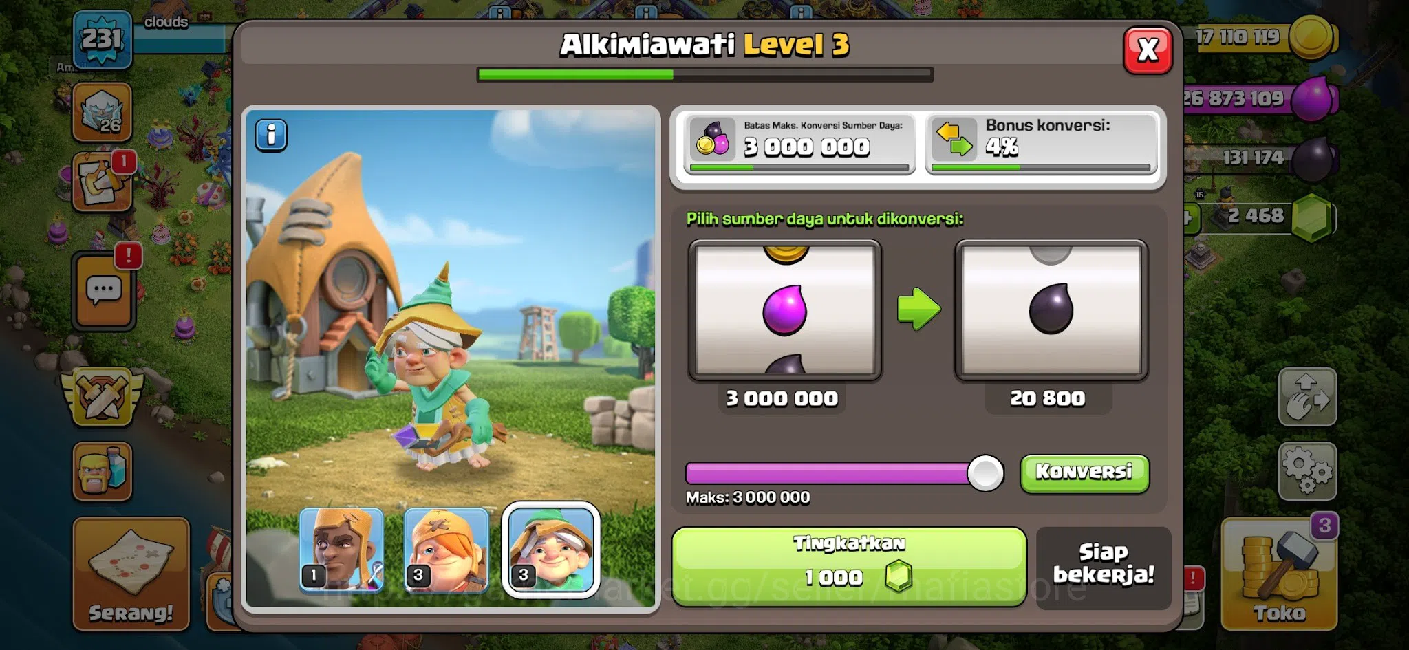 Clash of Clans Accounts TH17 | Global Rank 43, Max BK/AQ 100, RC 75, 3x Ep image 12