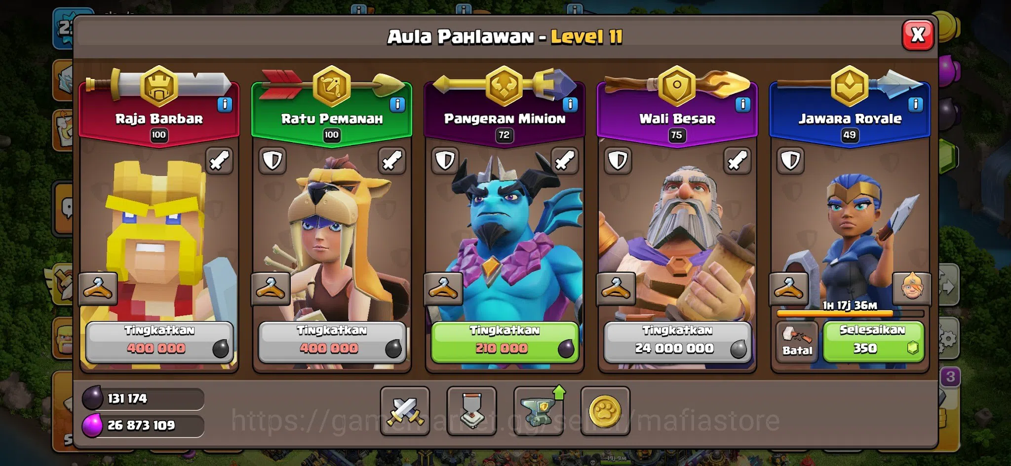 Clash of Clans Accounts TH17 | Global Rank 43, Max BK/AQ 100, RC 75, 3x Ep image 4