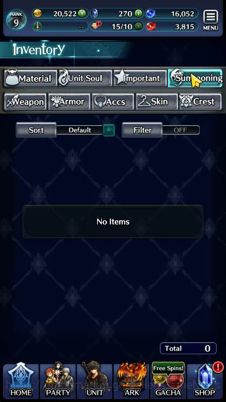 Last Cloudia Accounts Global Rank 9 | Fresh Starter | TopTierUnits (GH A image 12