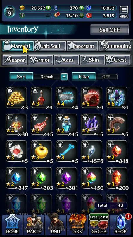 Last Cloudia Accounts Global Rank 9 | Fresh Starter | TopTierUnits (GH A image 8