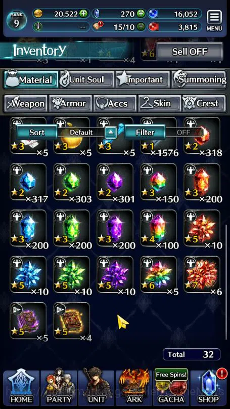 Last Cloudia Accounts Global Rank 9 | Fresh Starter | TopTierUnits (GH A image 9
