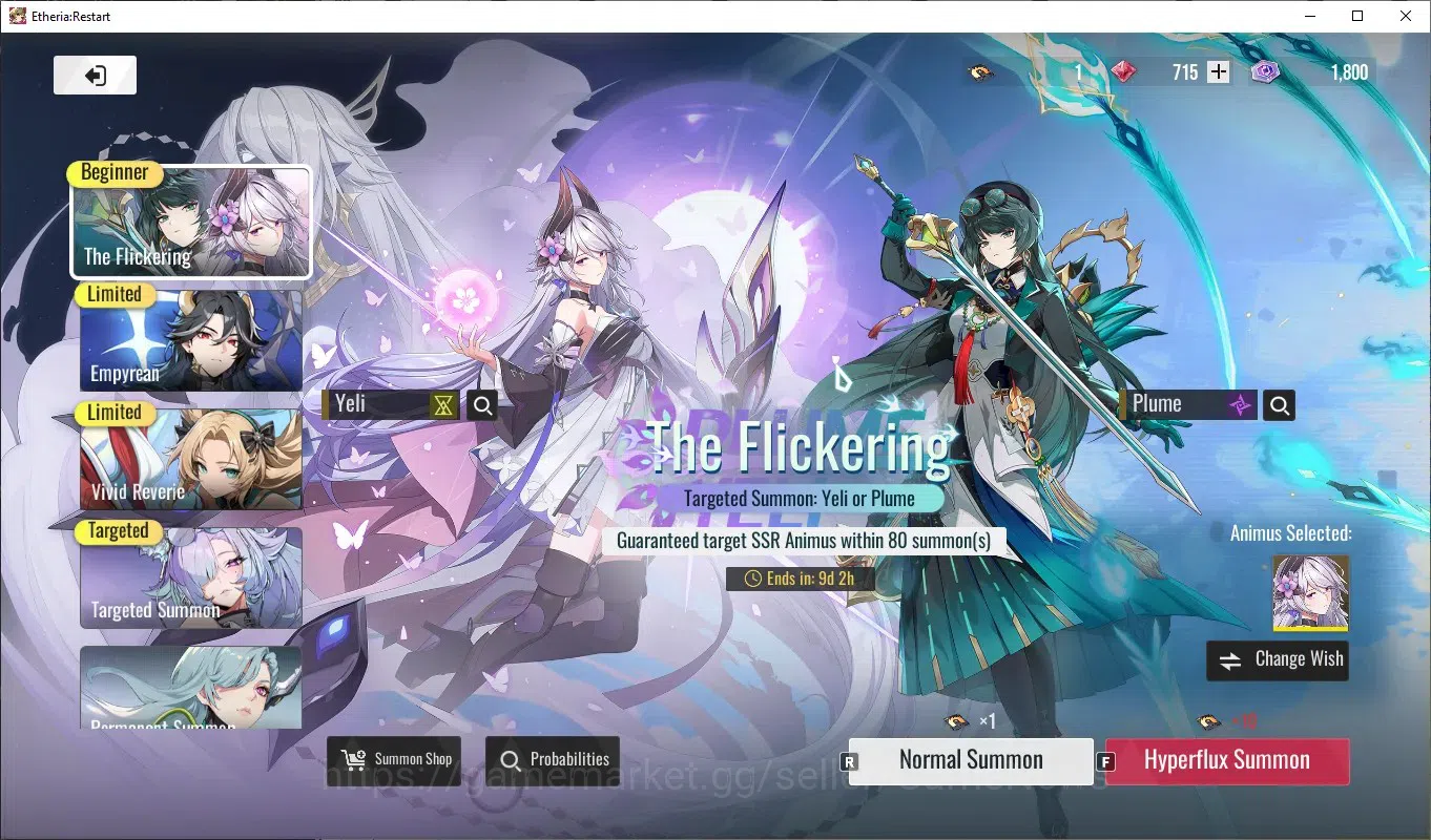 Etheria: Restart Accounts Global-S24|Lv24|11 SSR[Lian,Lingluo,Plume,Fiamelia image 16