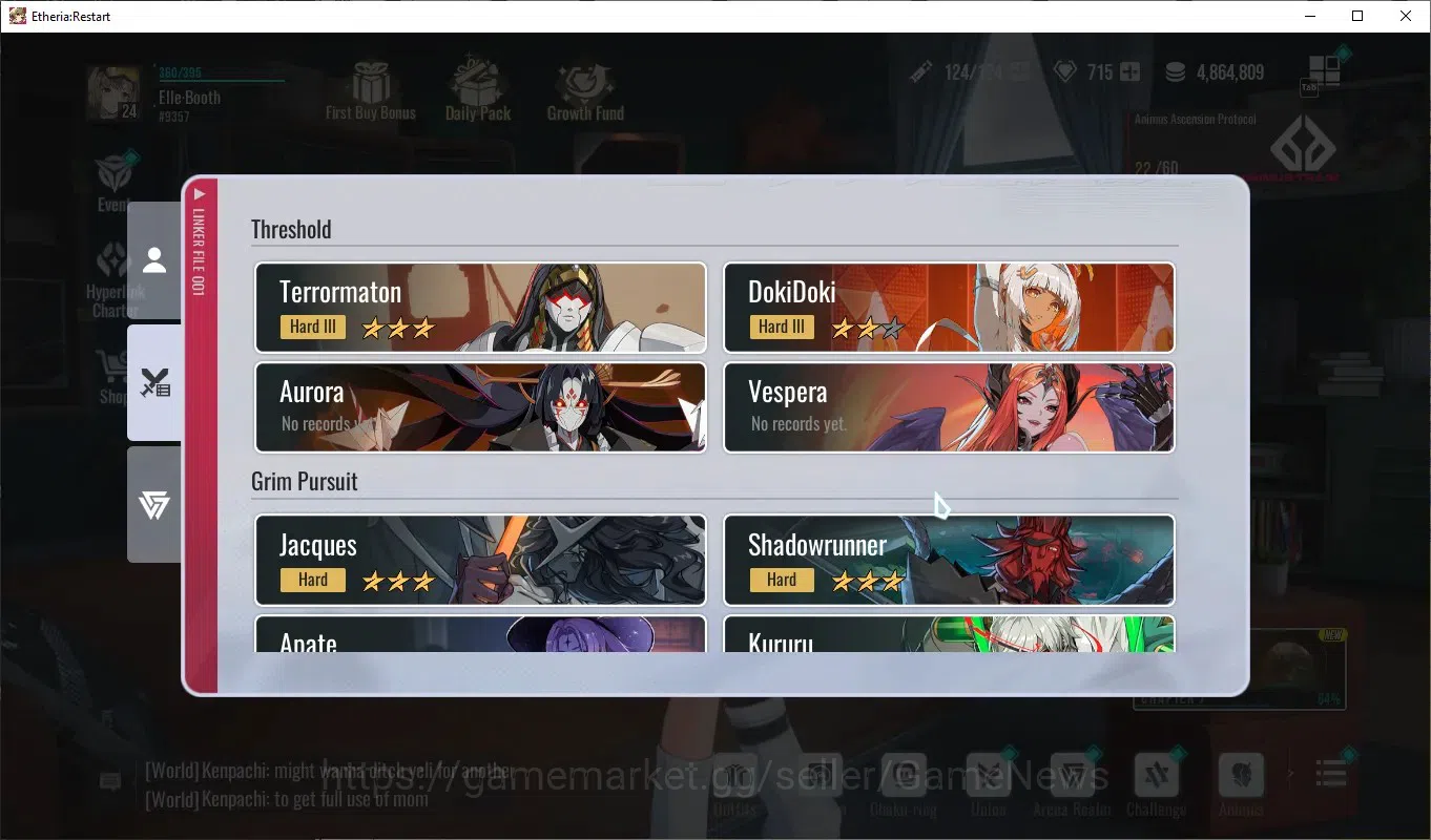 Etheria: Restart Accounts Global-S24|Lv24|11 SSR[Lian,Lingluo,Plume,Fiamelia image 7