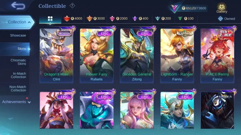 Mobile Legends: Bang Bang Accounts Global|Hero 129|Skin 245|Renowned|Collector Natali image 11