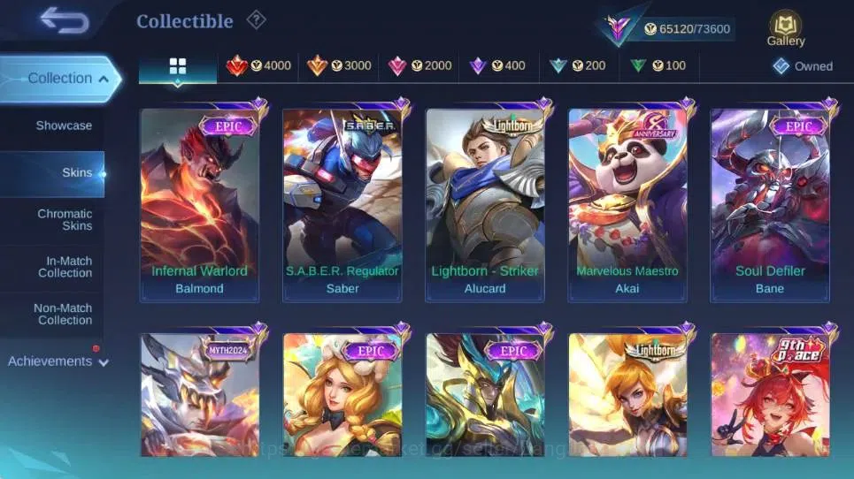 Mobile Legends: Bang Bang Accounts Global|Hero 129|Skin 245|Renowned|Collector Natali image 12