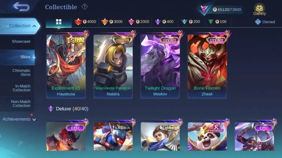 Mobile Legends: Bang Bang Accounts Global|Hero 129|Skin 245|Renowned|Collector Natali image 13