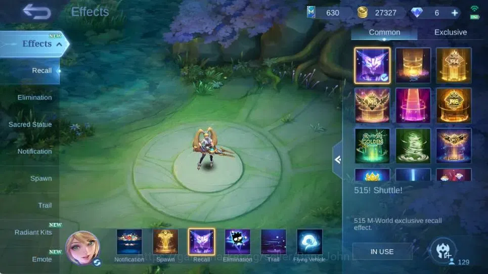Mobile Legends: Bang Bang Accounts Global|Hero 129|Skin 245|Renowned|Collector Natali image 3