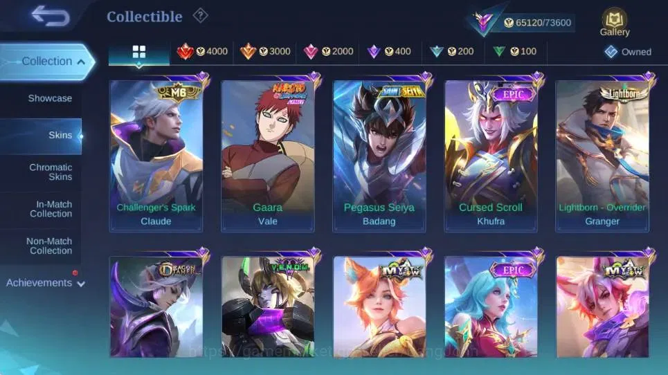 Mobile Legends: Bang Bang Accounts Global|Hero 129|Skin 245|Renowned|Collector Natali image 6