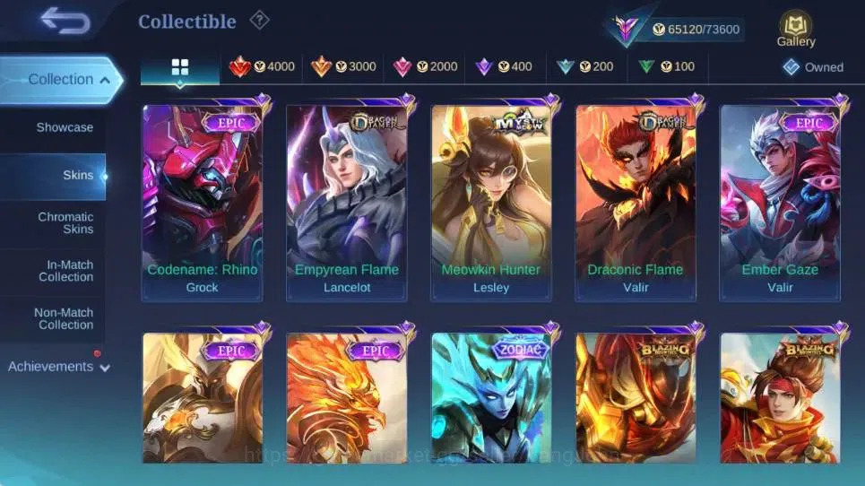 Mobile Legends: Bang Bang Accounts Global|Hero 129|Skin 245|Renowned|Collector Natali image 8