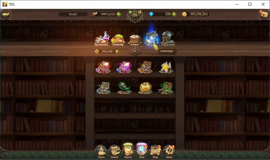 The Seven Deadly Sins: Grand Cross Accounts Global|281 Dm|1,2M CC|1 LR + 5 UR|Elizabeth,Nemesi image 16