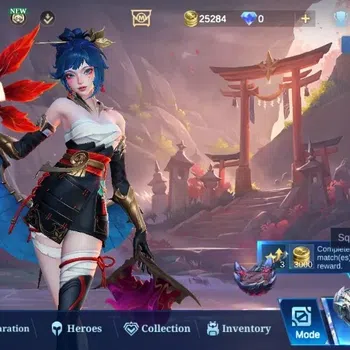 Mobile Legends: Bang Bang Accounts Collector Global|Skin 197|Renowned V|KOF Karina,Collector Natalia,Star Lesley,Saber