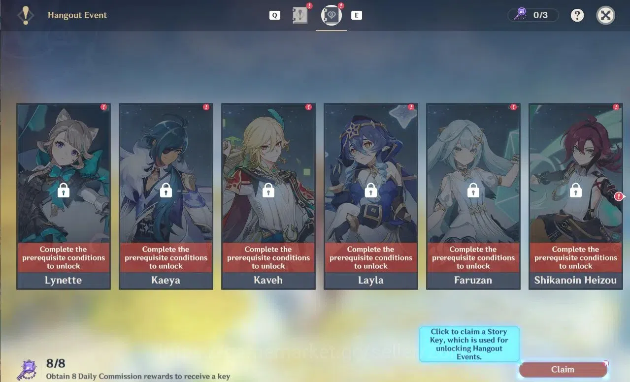 Genshin Impact Accounts ASIA|AR 41|WL4|Starter Sandrone+2Std*5|All Unset|T image 13