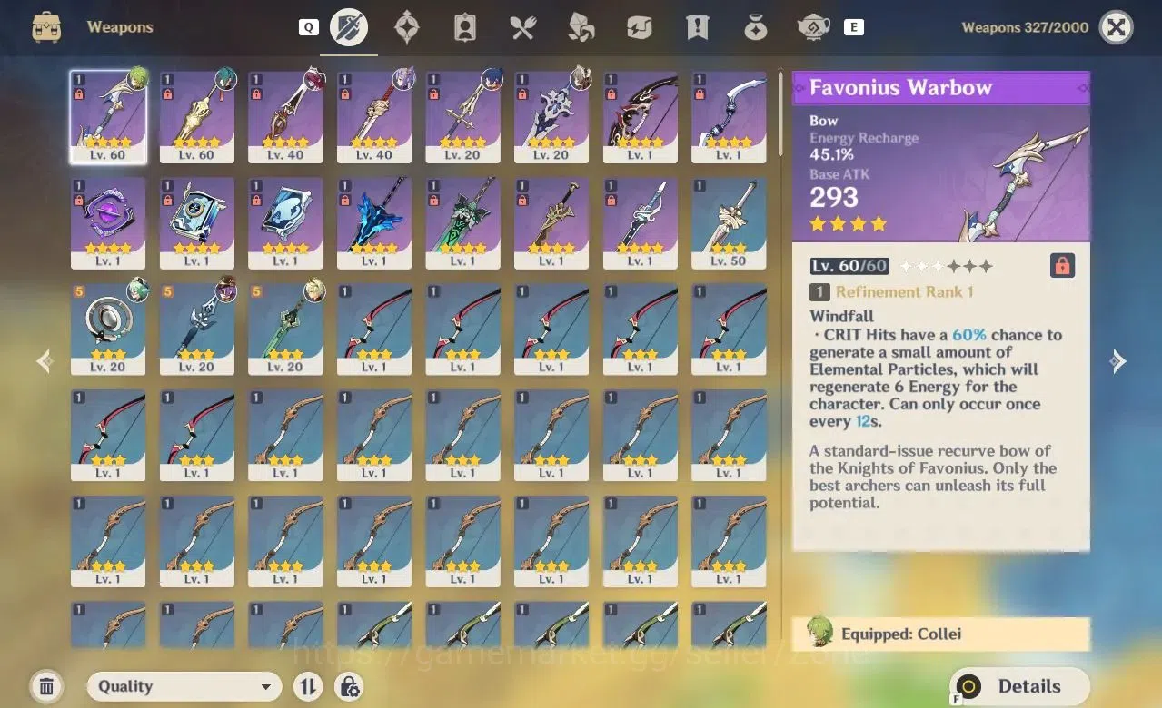Genshin Impact Accounts ASIA|AR 41|WL4|Starter Sandrone+2Std*5|All Unset|T image 3