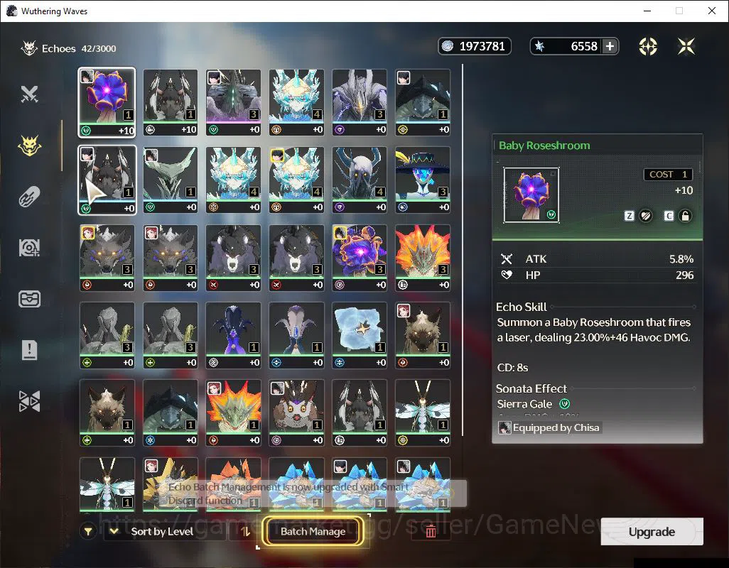 Wuthering Waves Accounts SEA | UL 27 | Starter | 6,5K Astrite |1 Limited| C image 5