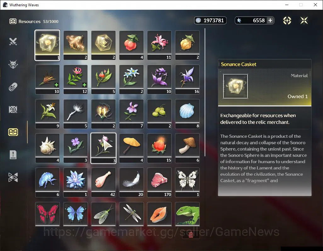 Wuthering Waves Accounts SEA | UL 27 | Starter | 6,5K Astrite |1 Limited| C image 7