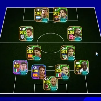 eFootball Accounts Legends & Iconic Players Android|18 Epic Luis Suarez,Fabio Cannavaro,Christian Abbiati,Franck