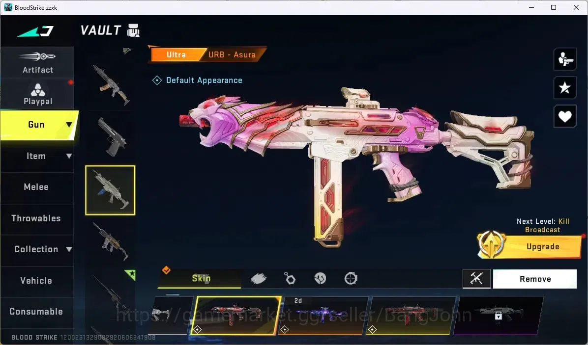Blood Strike Accounts ASIA | 1 EVO: FAL | 1 AOT: FAL | 3 ULTRA GUN | 4 U image 2