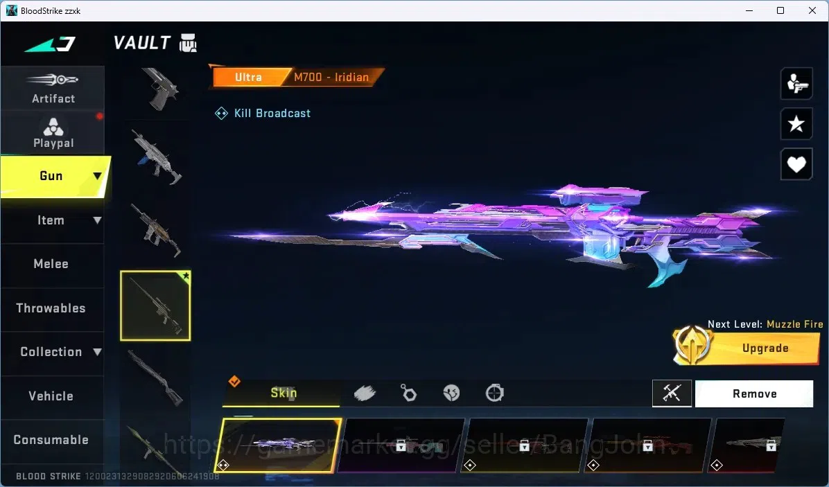 Blood Strike Accounts ASIA | 1 EVO: FAL | 1 AOT: FAL | 3 ULTRA GUN | 4 U image 3