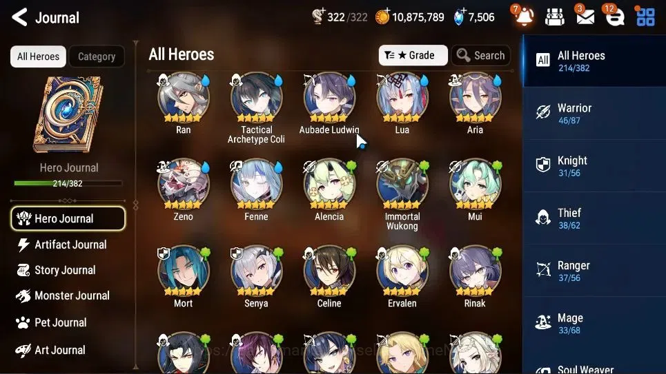 Epic Seven Accounts GLOBAL UnVerif|19 ML(BArunka,HarSeti,Belian,Etc)+A image 10