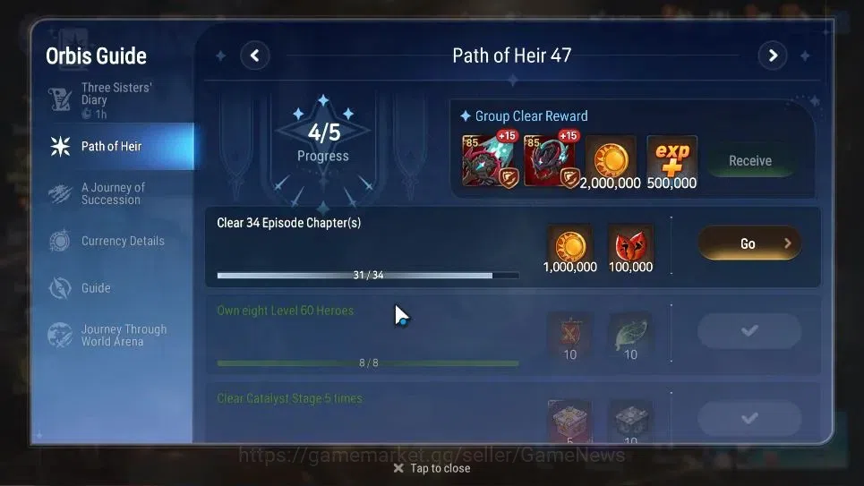 Epic Seven Accounts GLOBAL UnVerif|19 ML(BArunka,HarSeti,Belian,Etc)+A image 4