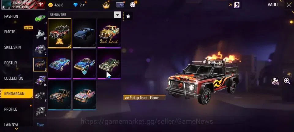 Free Fire Accounts Indonesia |M1887 Sterling Conqueror Lv 6|SCAR Mega image 17