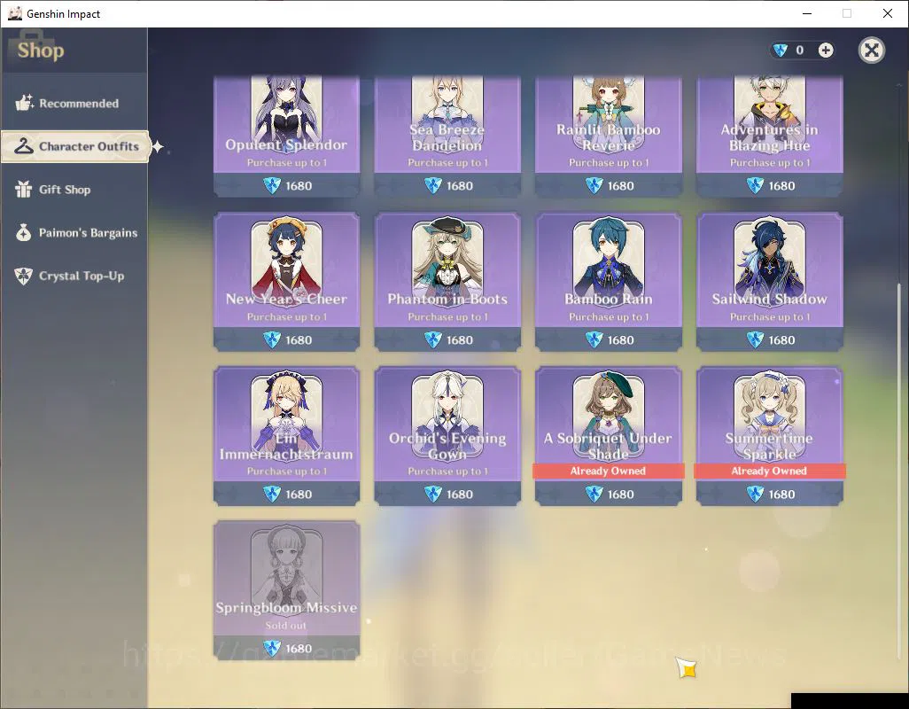 Genshin Impact Accounts ASIA|AR57|12Limited+6(*5WEP)|Skirk,Nahida,Furina,K image 2
