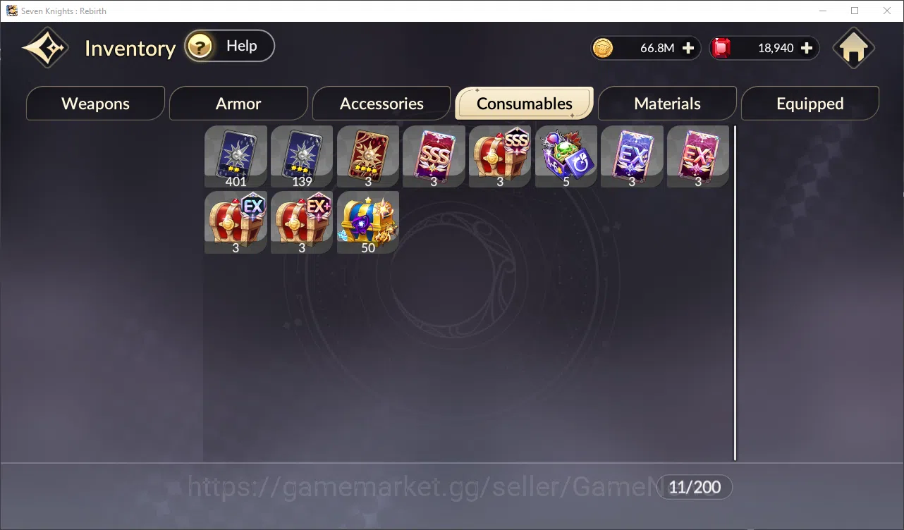 Seven Knights Re:Birth Accounts GLOBAL SEA ENDGAME| Full 5 Ex-7k + 23 TC6+(Dellons image 11