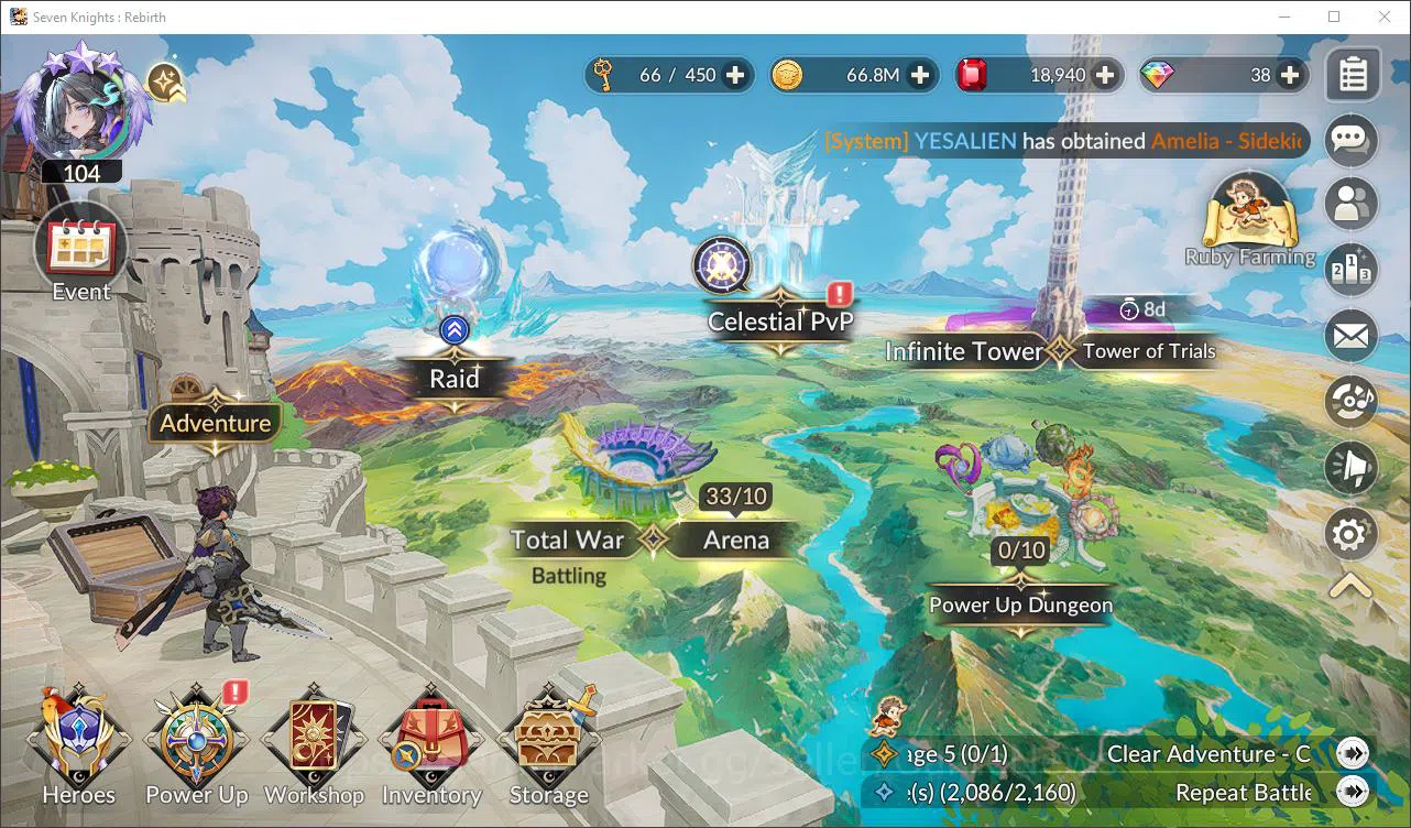 Seven Knights Re:Birth Accounts GLOBAL SEA ENDGAME| Full 5 Ex-7k + 23 TC6+(Dellons image 14