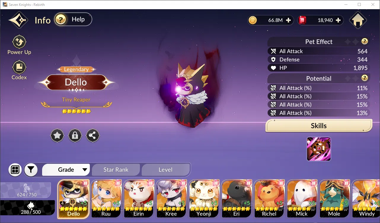 Seven Knights Re:Birth Accounts GLOBAL SEA ENDGAME| Full 5 Ex-7k + 23 TC6+(Dellons image 4