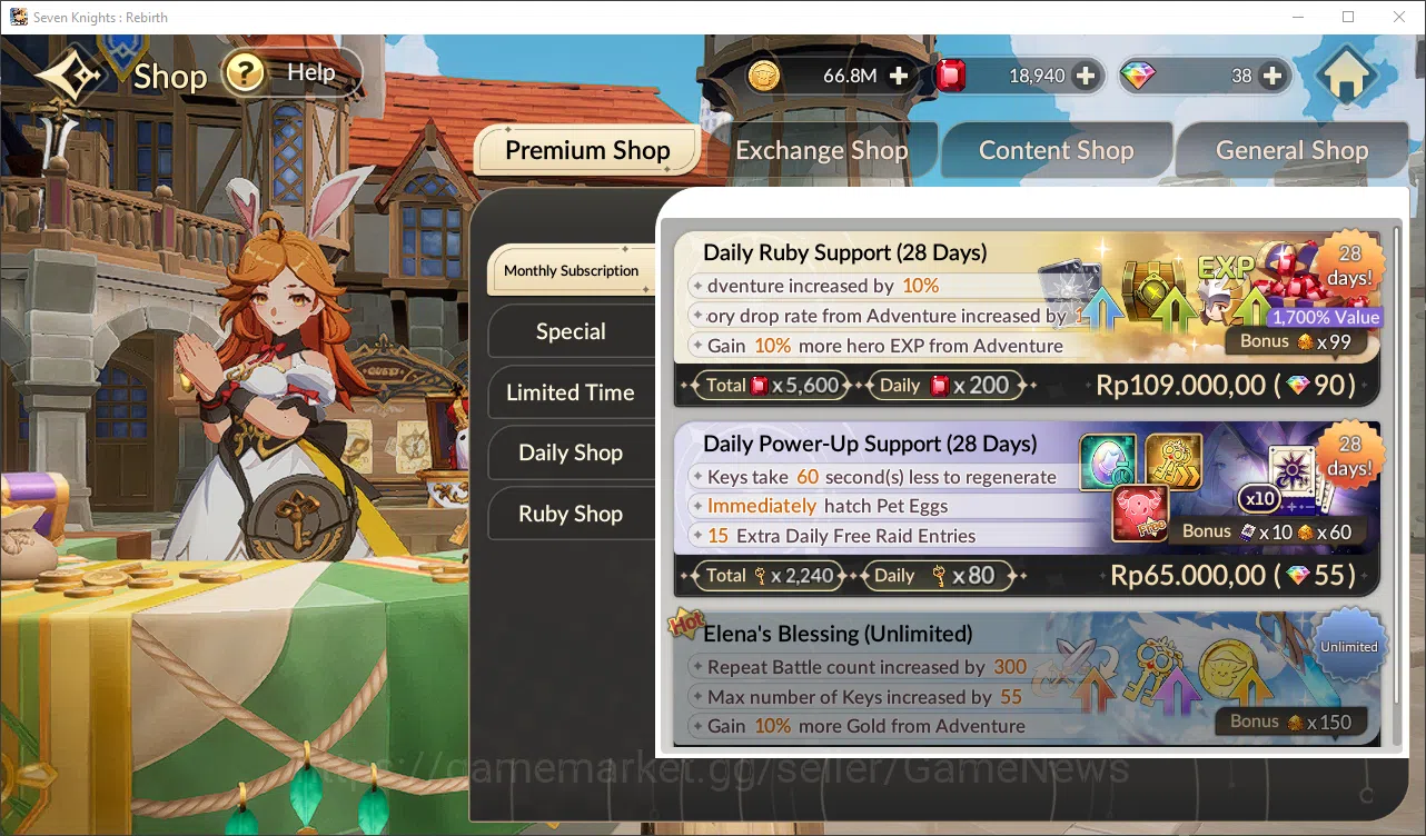 Seven Knights Re:Birth Accounts GLOBAL SEA ENDGAME| Full 5 Ex-7k + 23 TC6+(Dellons image 8