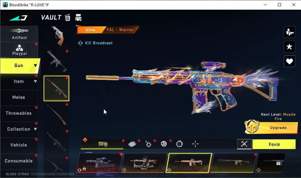 Blood Strike Accounts ASIA|2 Melee ULTRA Dual Blades|29 ULTRA[KRAKEN,ZER image 18