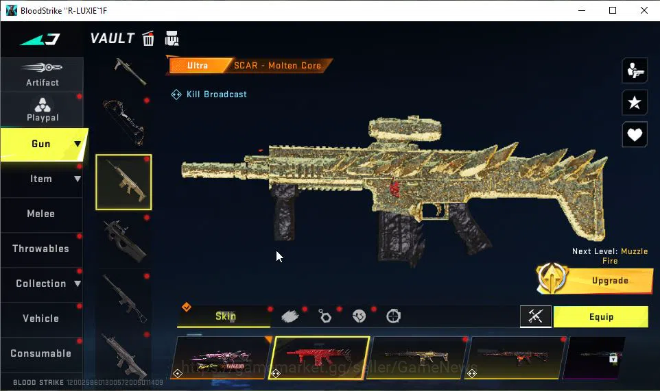 Blood Strike Accounts ASIA|2 Melee ULTRA Dual Blades|29 ULTRA[KRAKEN,ZER image 20