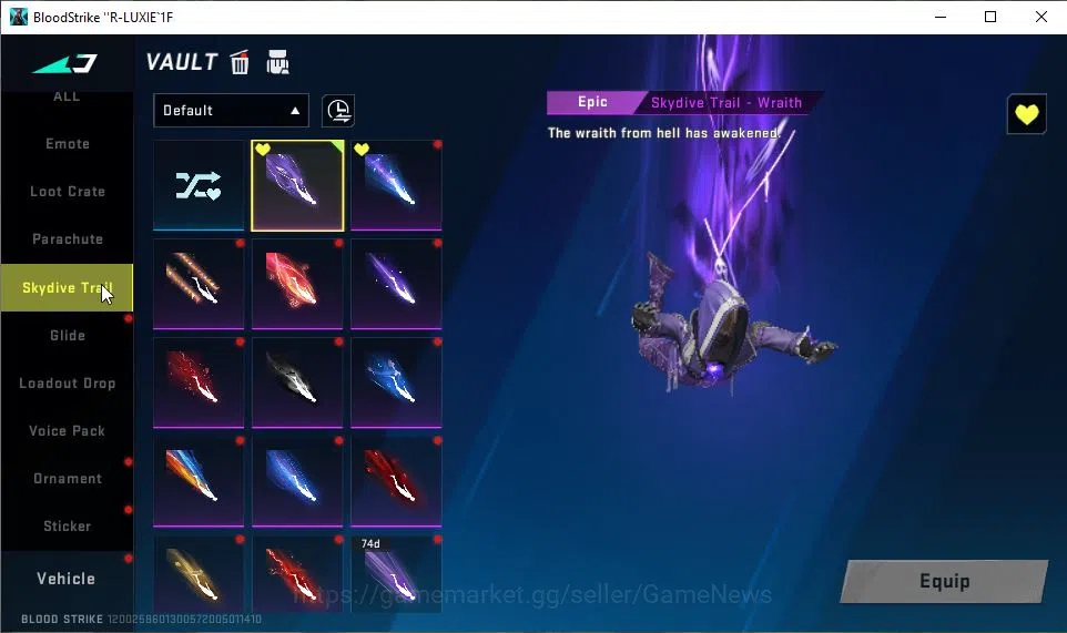 Blood Strike Accounts ASIA|2 Melee ULTRA Dual Blades|29 ULTRA[KRAKEN,ZER image 8