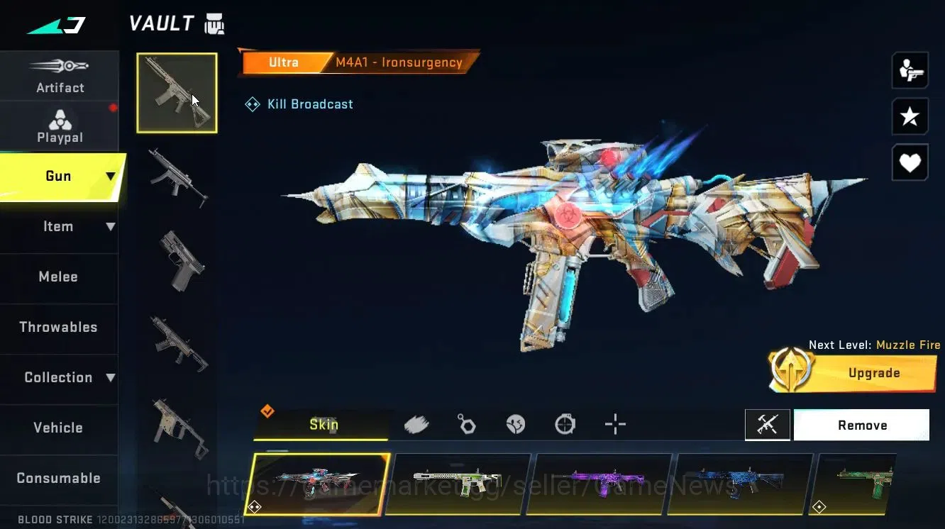 Blood Strike Accounts Asia|ETERNAL [DEagle-Scorpius]|Collab BLEACH [Byak image 17