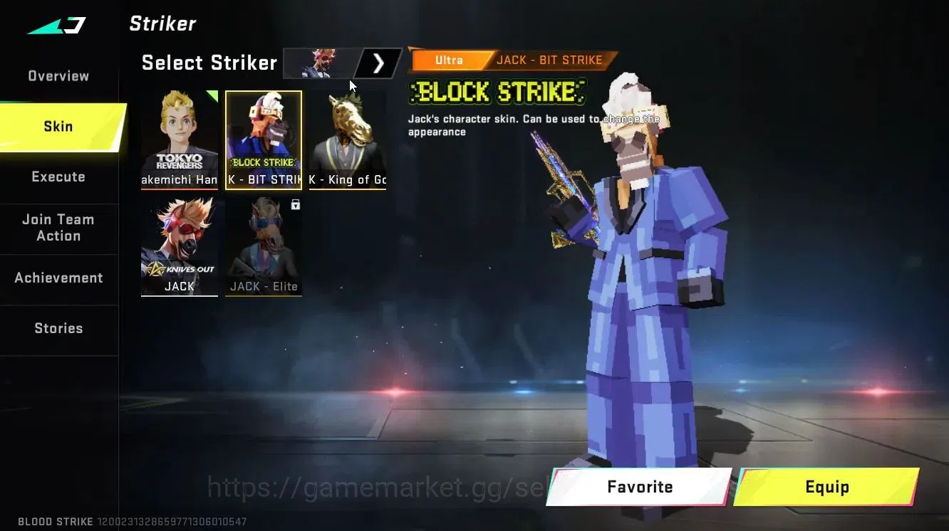 Blood Strike Accounts Asia|ETERNAL [DEagle-Scorpius]|Collab BLEACH [Byak image 7