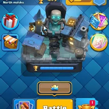 Clash Royale High-End Lvl 511|KTL 10|Trophy 4175|Card 62|Limited Skin|1  image 1