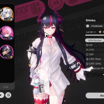 Neverness to Everness Accounts GLOBAL SEA|HL 30|3 S-Class [Baicang],2 Limited [Shinku,Nanally]|Selector ON|FeMale